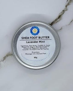 Shea Foot Butter Lavender Mint (2oz tin)