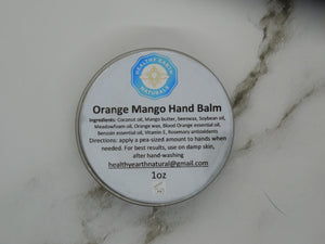 Orange Mango Hand Balm (1oz tin)