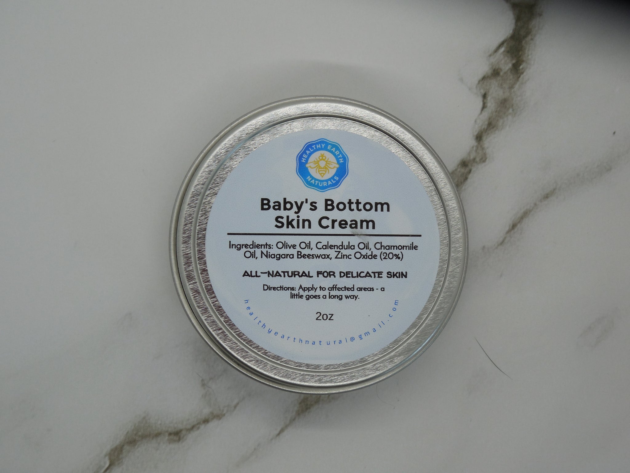 Baby's Bottom Skin Cream (2oz tin)