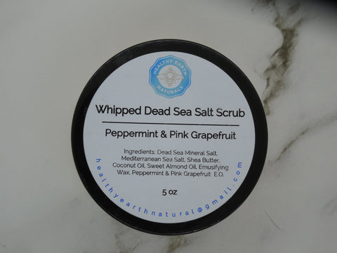 Dead Sea Salt Body Scrubs