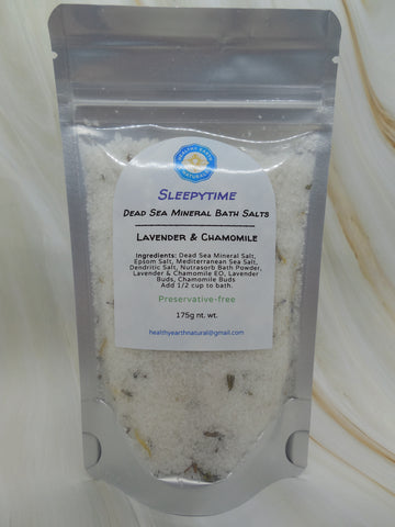 Sleepytime - Dead Sea Mineral Bath Salts