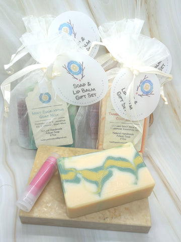 Soap and Lip Balm Gift Set